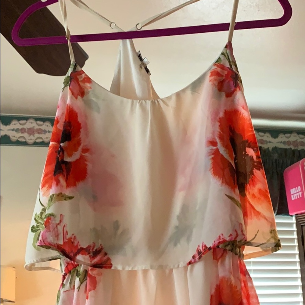 Cute Flower Pattern Dress